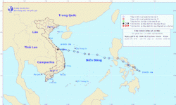 Tin cuối cùng về áp thấp nhiệt đới tối 16-10