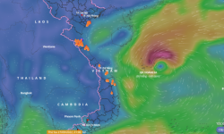 Dự kiến đêm 25/9, bão vào Biển Đông thành bão số 4