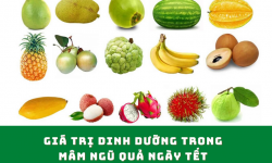 Soi giá trị dinh dưỡng của mâm ngũ quả 