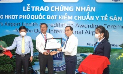 Sân bay Phú Quốc được trao chứng nhận an toàn chống dịch