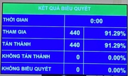 100% ĐBQH thông qua Luật Phòng, chống HIV/AIDS