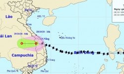 Bão số 9 suy yếu thành áp thấp nhiệt đới, nhiều nơi mưa to